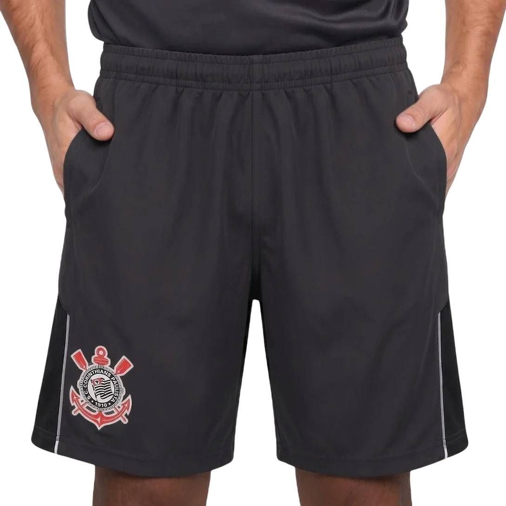 Calção Corinthians Padrão Braziline Masculino