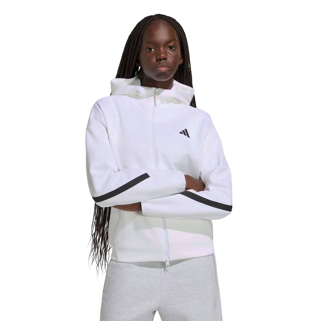 Jaqueta adidas Moletom Capuz Forma P Feminina