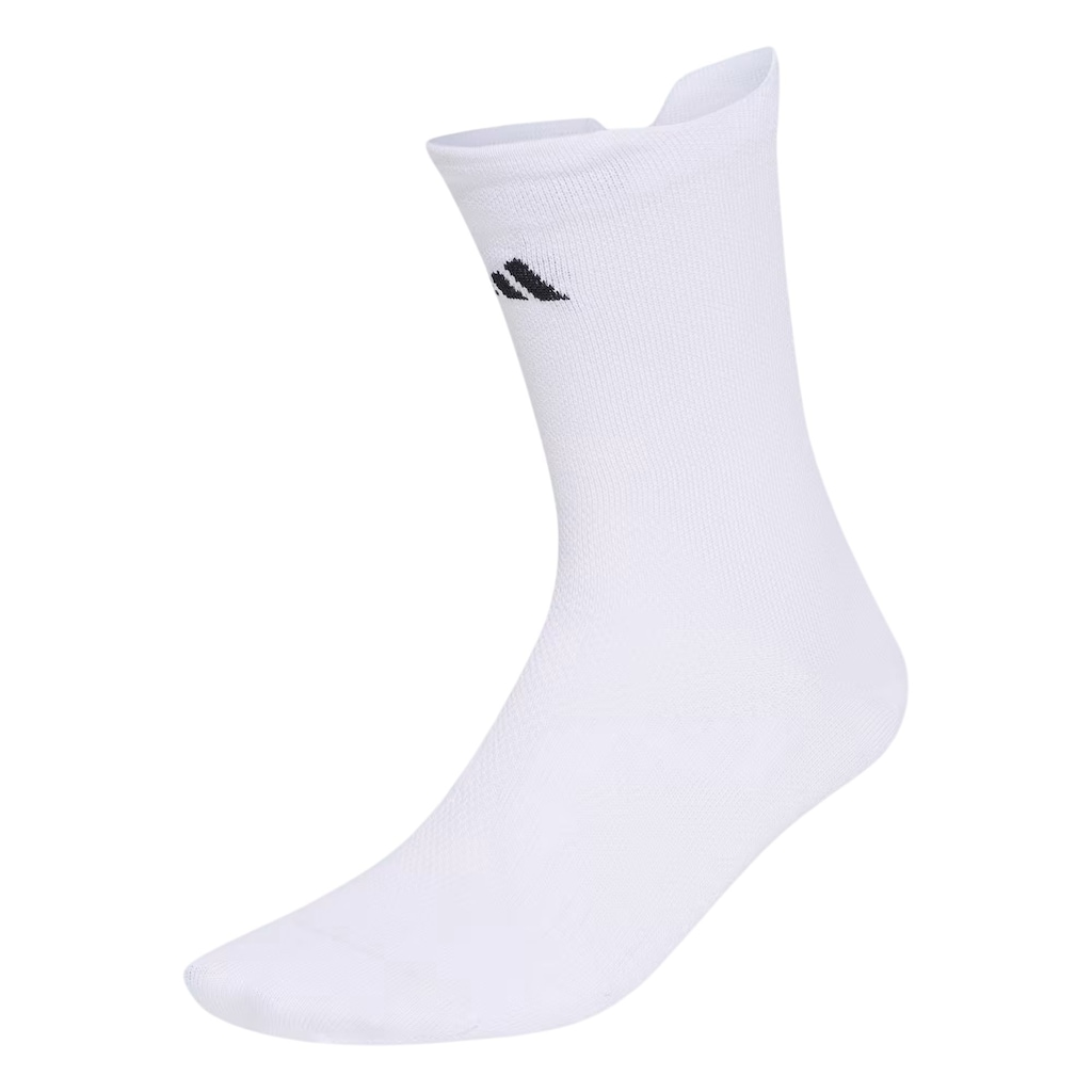 Meia Cano Médio adidas Running Message Crew Unissex