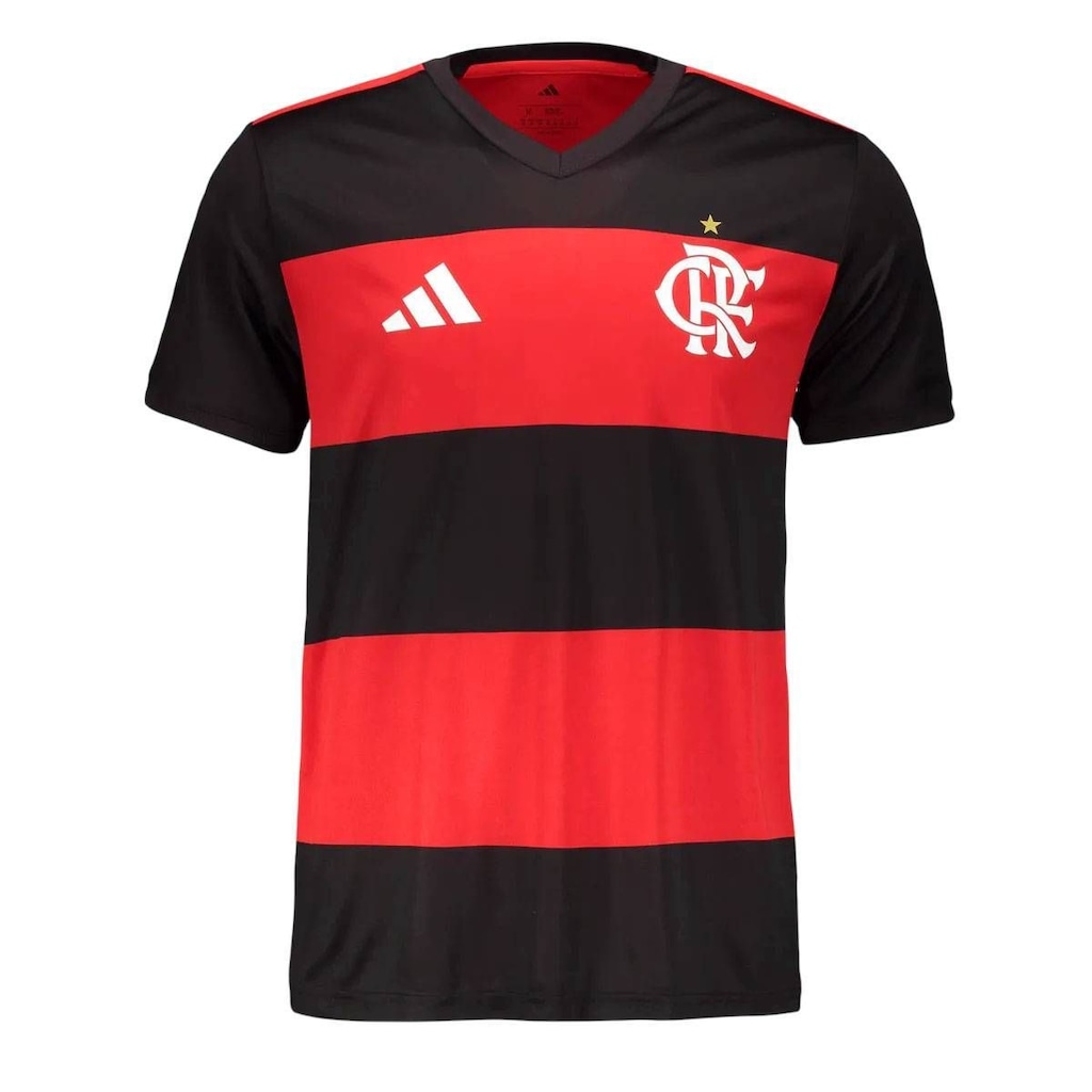 Camiseta do Flamengo I 26 adidas Masculina