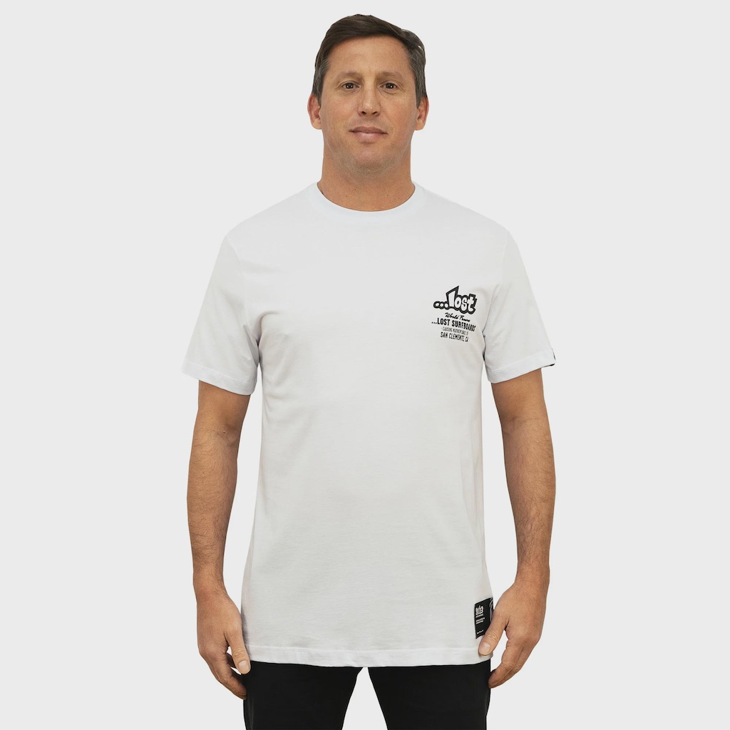 Camiseta Lost Timeless White - Masculina