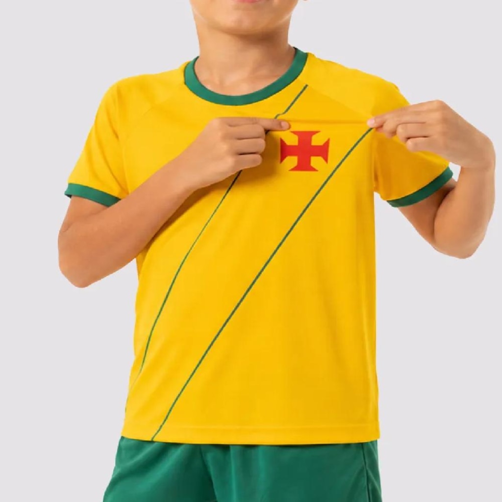 Camisa Infantil Braziline Vasco