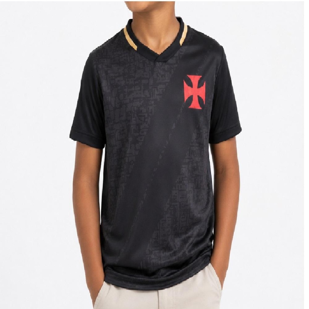 Camisa Infantil Braziline Vasco