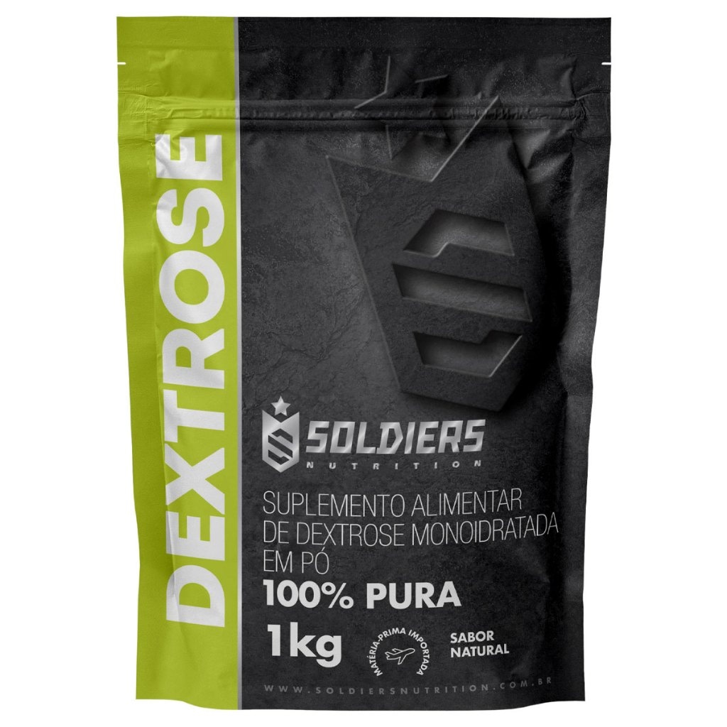 Dextrose - 100% Puro Importado - Soldiers Nutrition Tamanho: 1kg