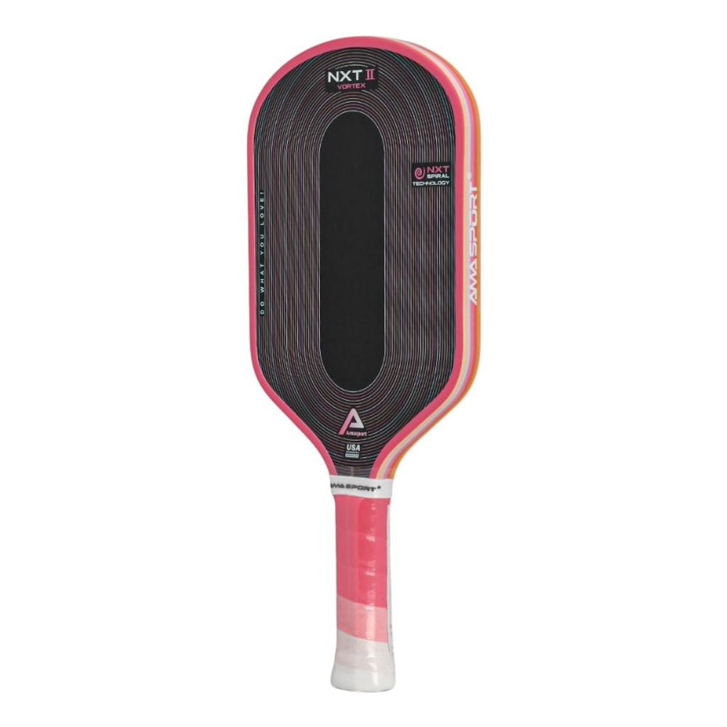 Raquete Unissex De Pickleball Ama Sport NXT II Vortex Rosa