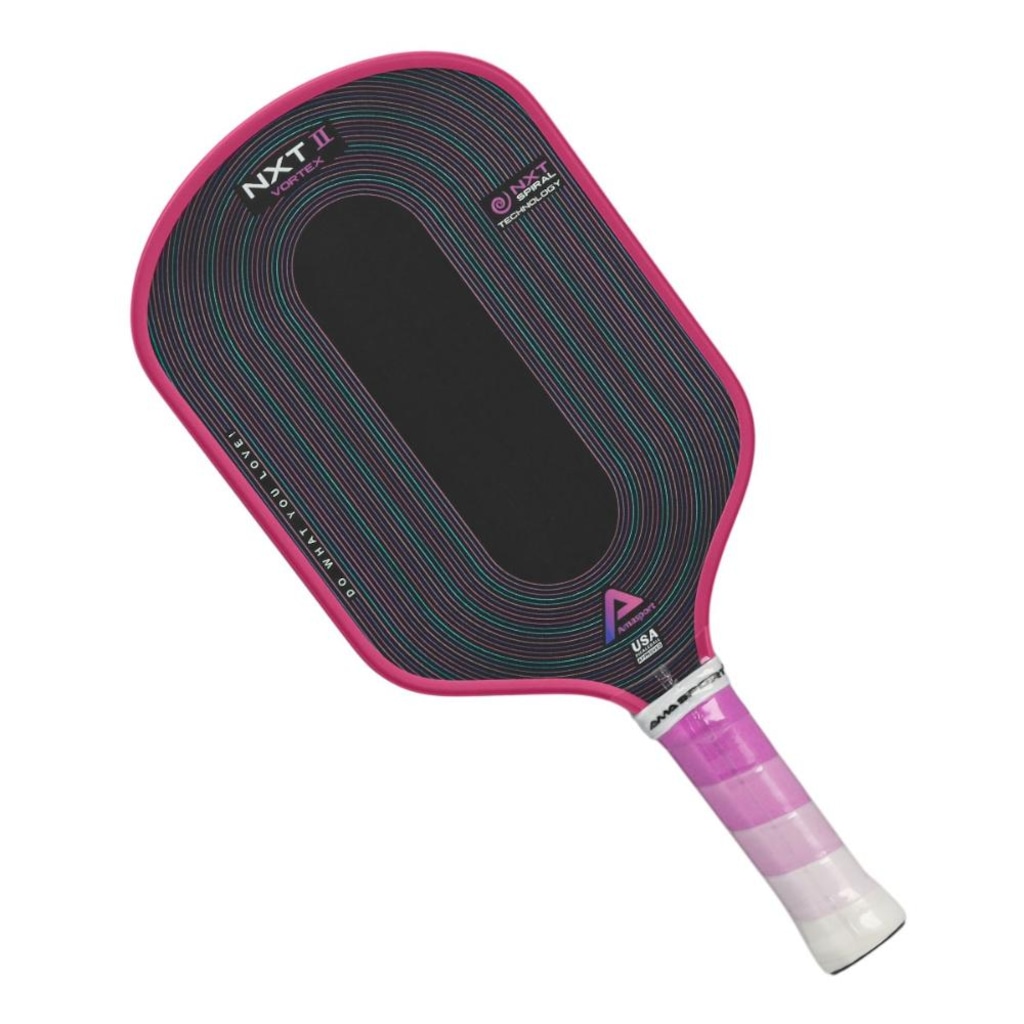 Raquete Unissex De Pickleball Ama Sport NXT II Vortex Roxo