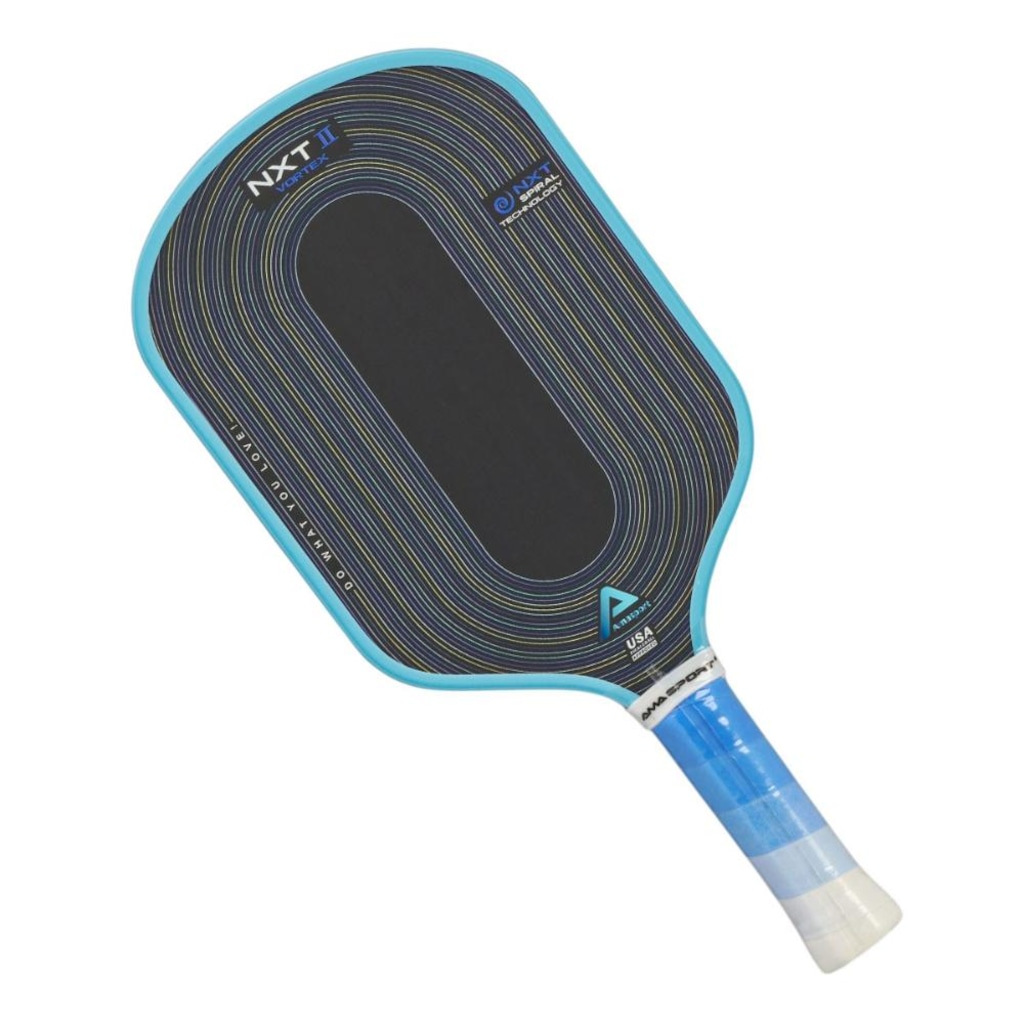 Raquete Unissex De Pickleball Ama Sport NXT II Vortex Azul