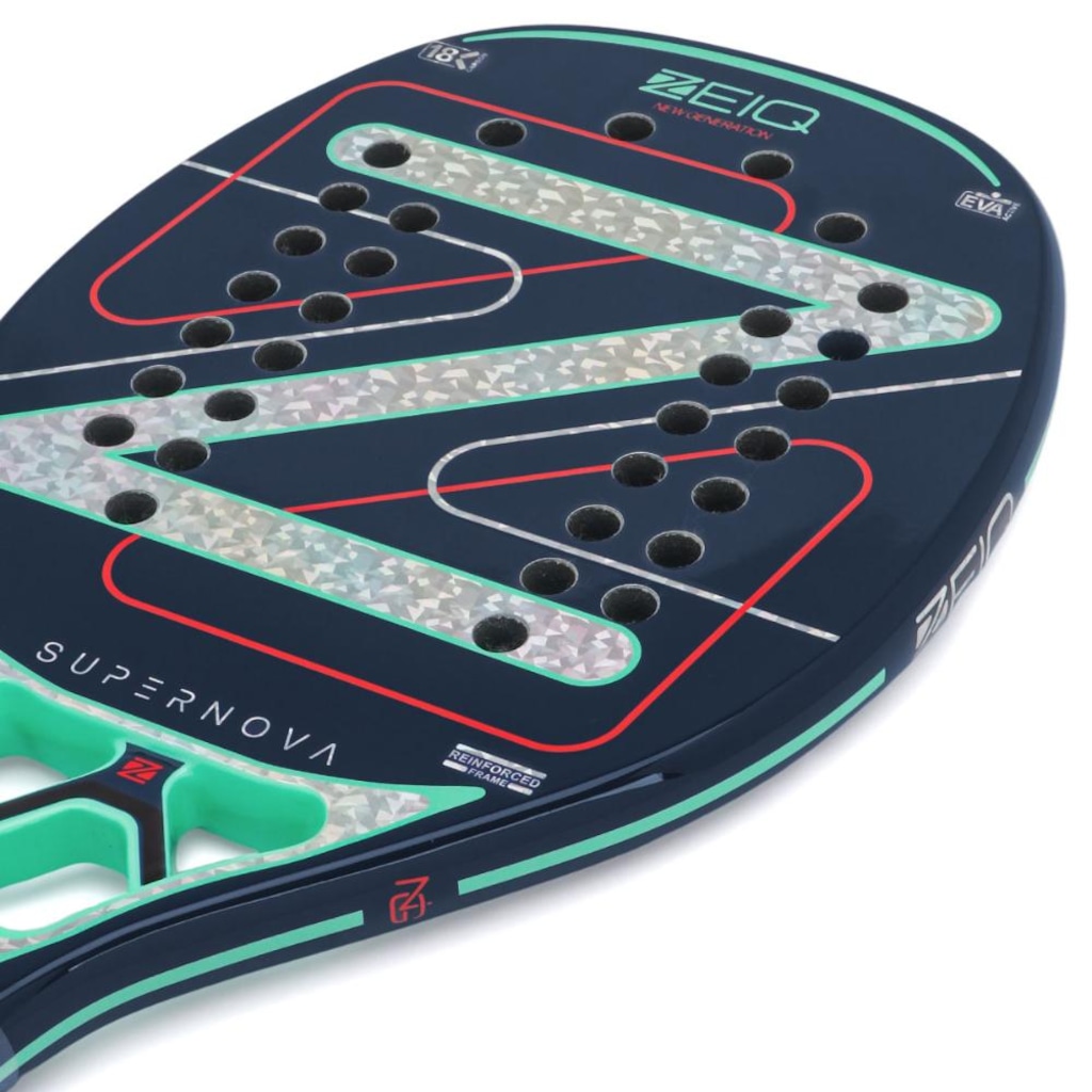 Imagem 4 do produto Raquete Unissex De Beach Tennis Zeiq Supernova 2026 18k