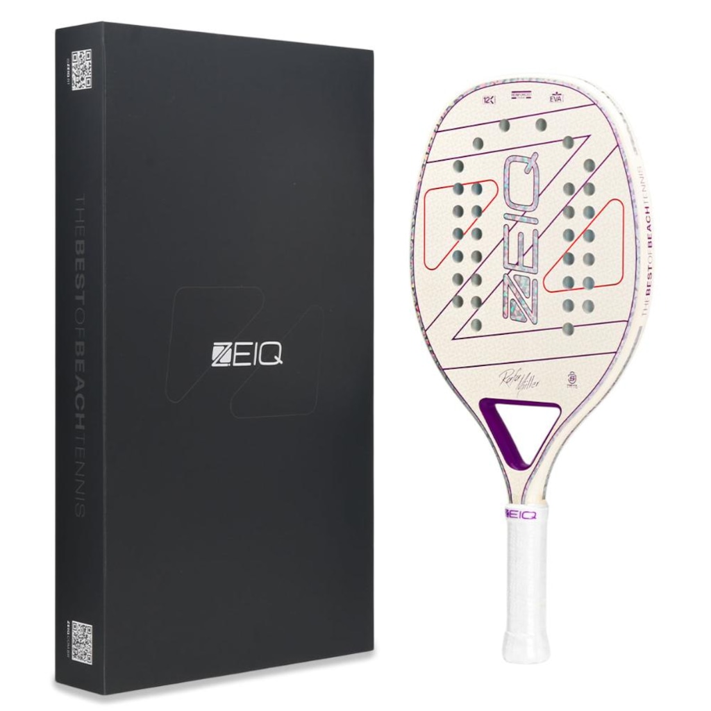 Raquete Unissex De Beach Tennis Zeiq New Brave 12k