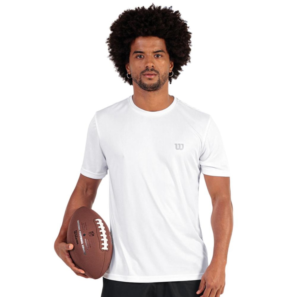 Camiseta Masculino Wilson Core Branca