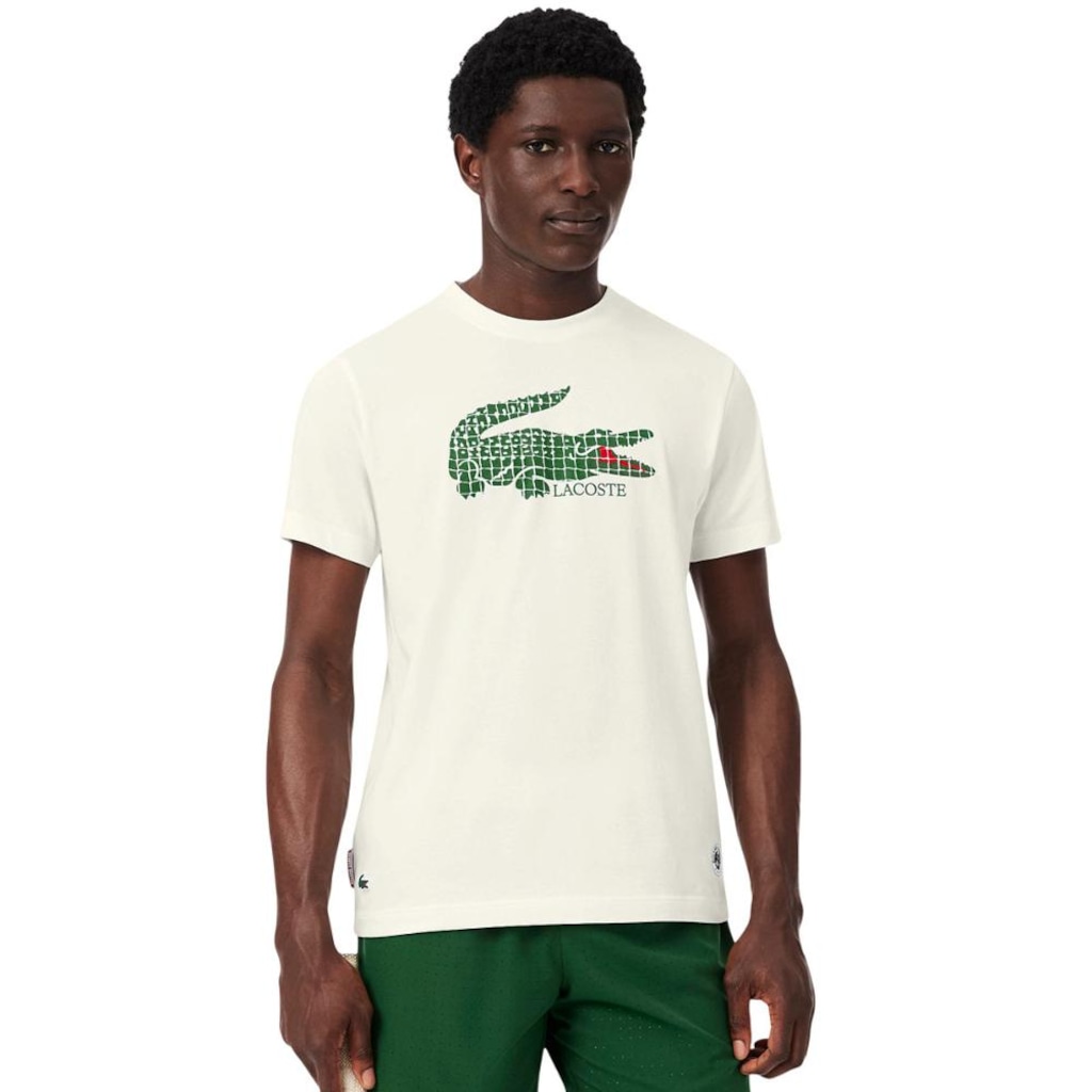Camiseta Masculino Lacoste Roland Garros