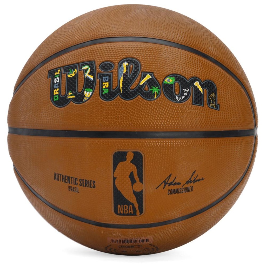 Imagem 4 do produto Bola De Basquete Unissex Wilson NBA Authentic Brasil Outdoor