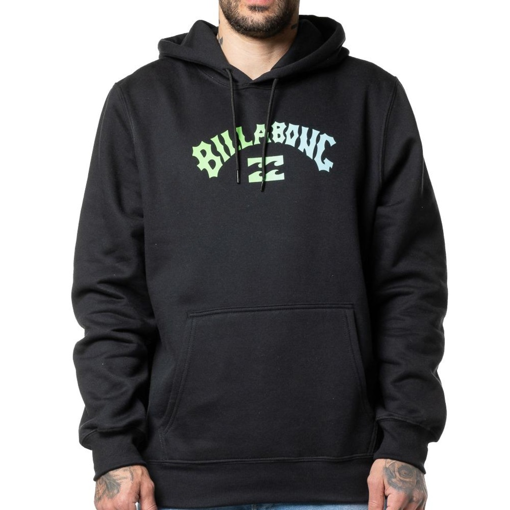 Blusão de Moletom Billabong Canguru Arch Gradient Masculino