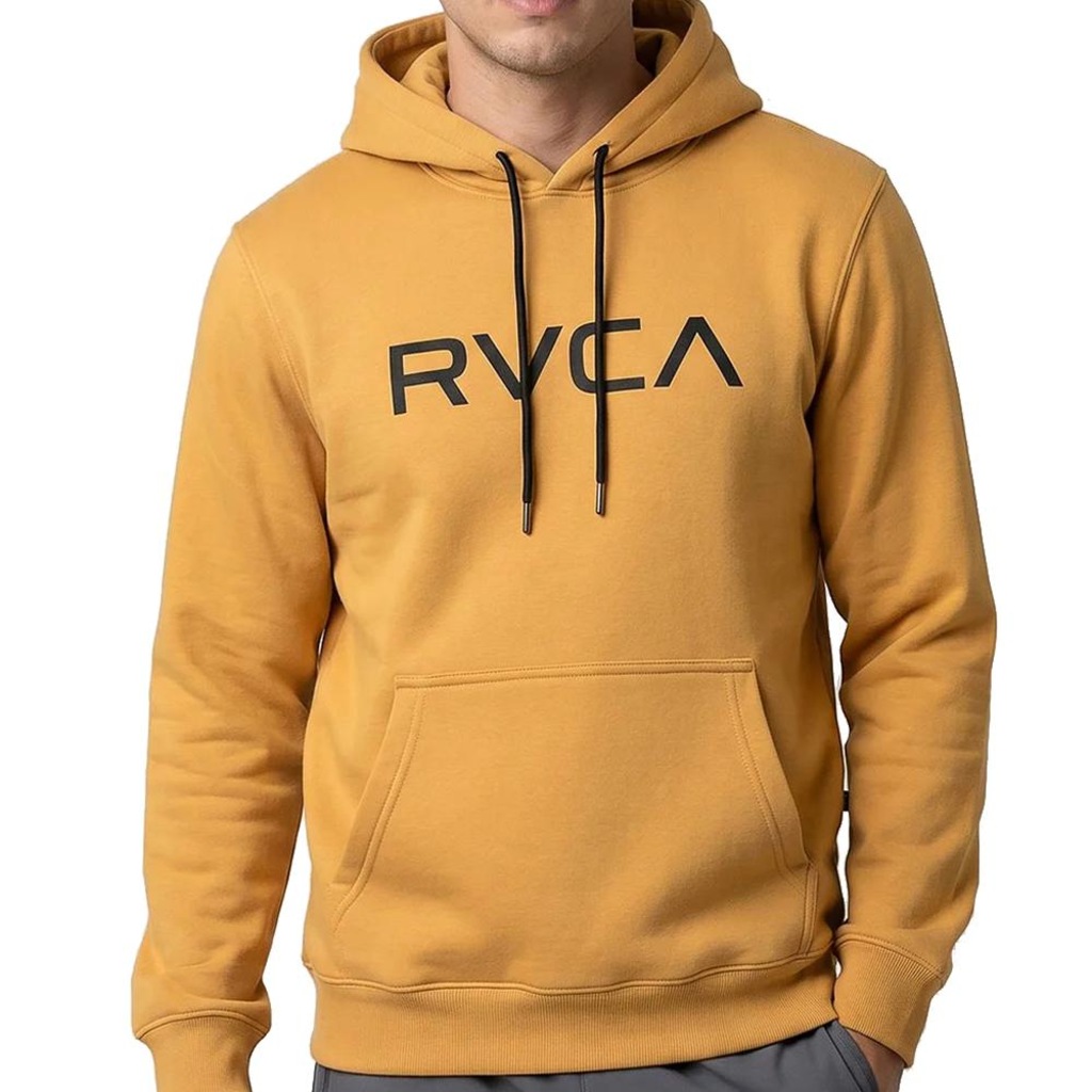 Blusão de Moletom RVCA Canguru Big Masculino