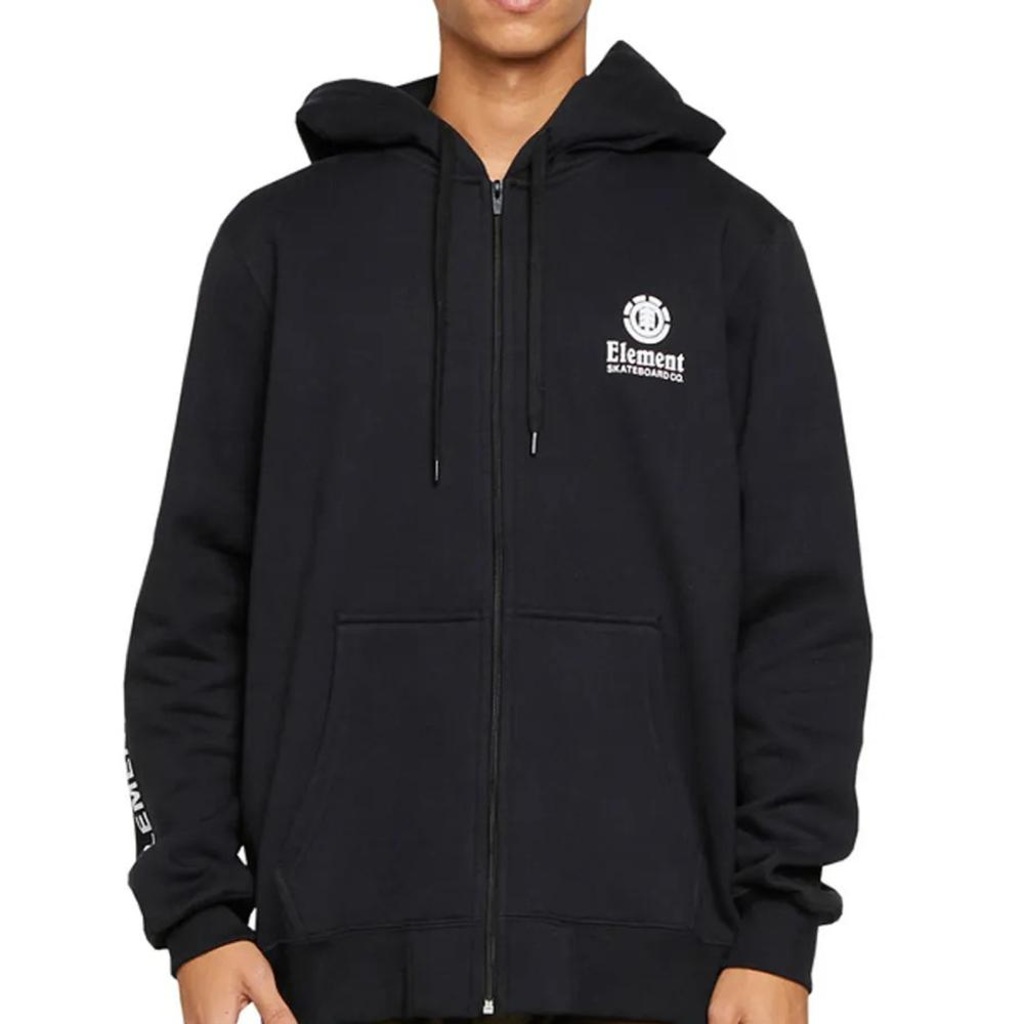 Blusão de Moletom Element Aberto Worldwide Zip Ps Masculino