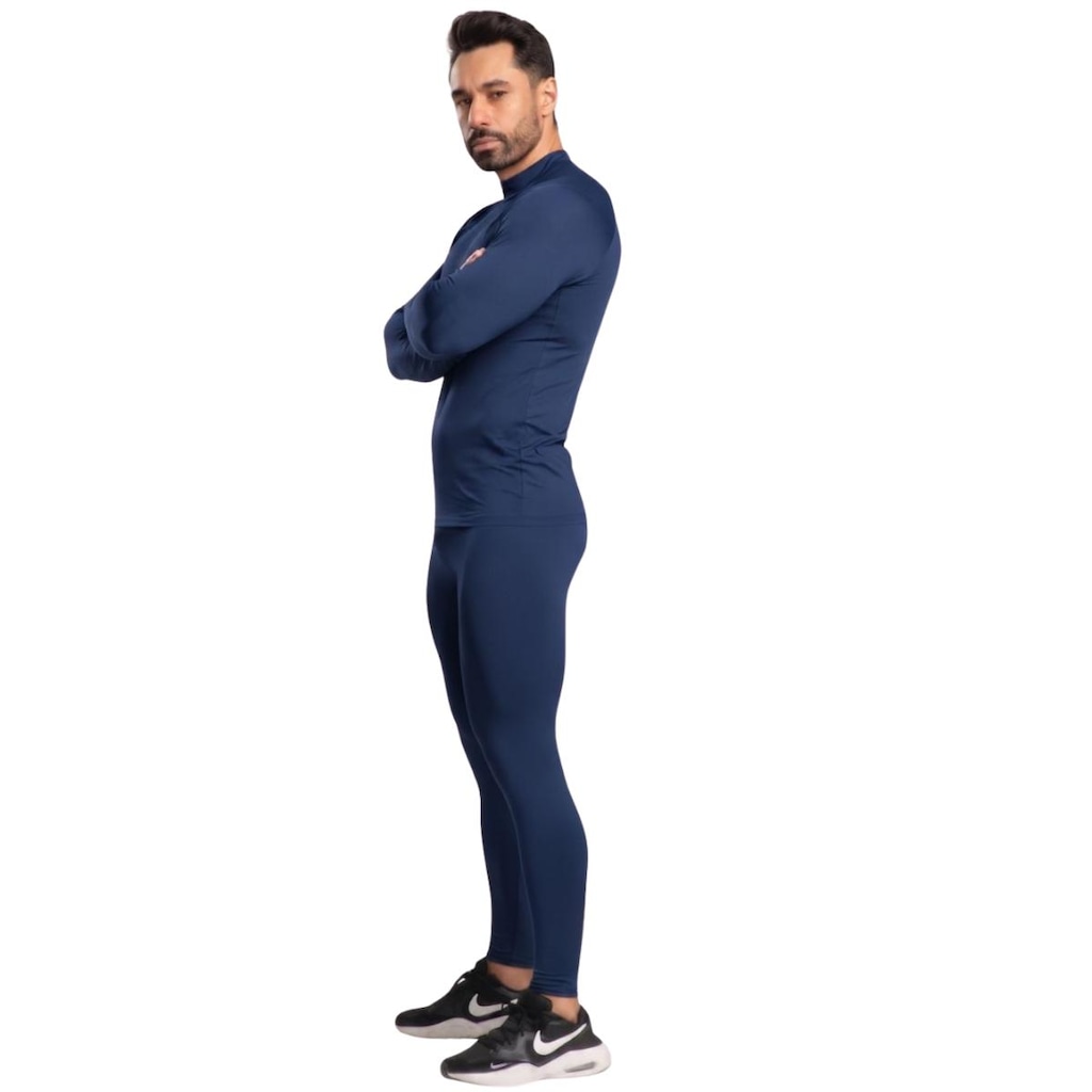 Imagem 2 do produto Conjunto Fitness Térmico Blusa e Calça Vekyo Masculino