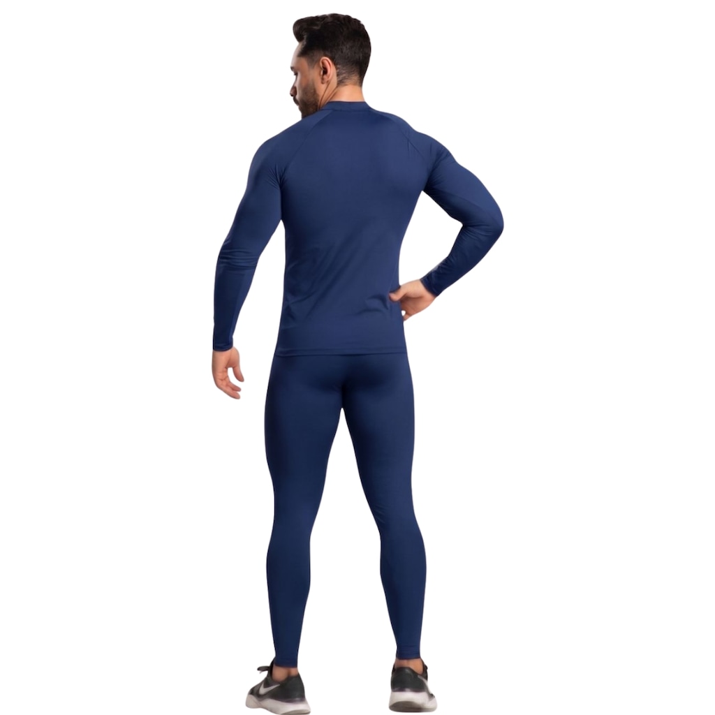 Imagem 3 do produto Conjunto Fitness Térmico Blusa e Calça Vekyo Masculino