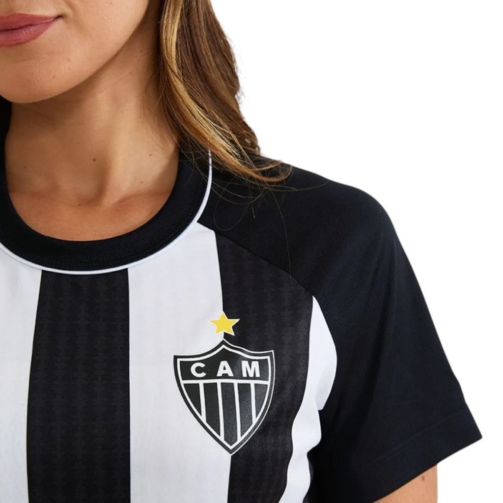 Imagem 3 do produto Camisa do Atlético Mineiro Braziline Berro Feminina