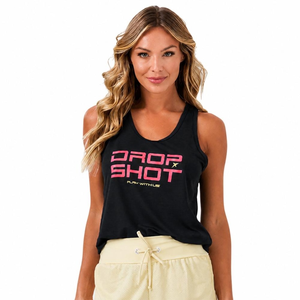 Imagem 2 do produto Camiseta Regata Drop Shot Enjoy Feminino