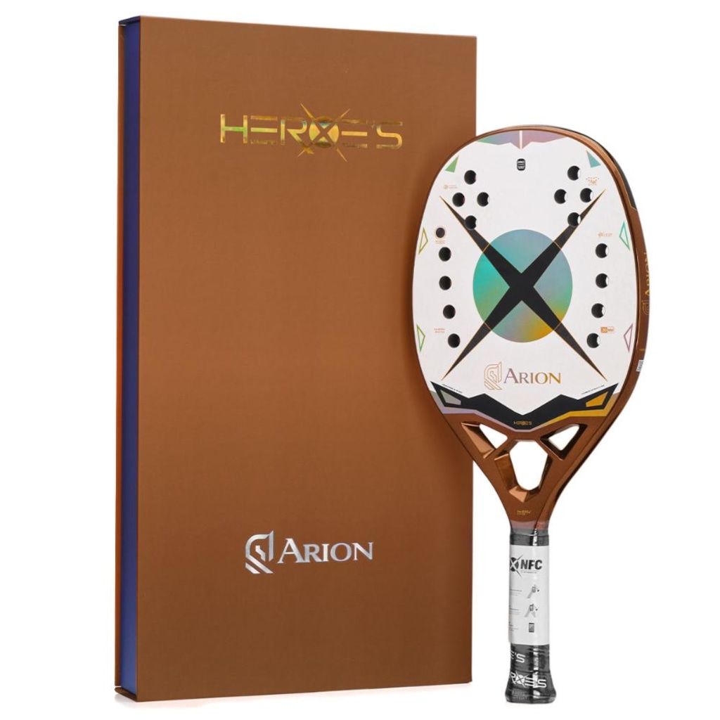 Raquete de Beach Tennis Heroes Arion - André Baran 2026 - Unissex