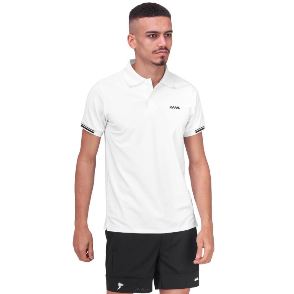Camisa Polo Ama Sport Light Dry Masculino