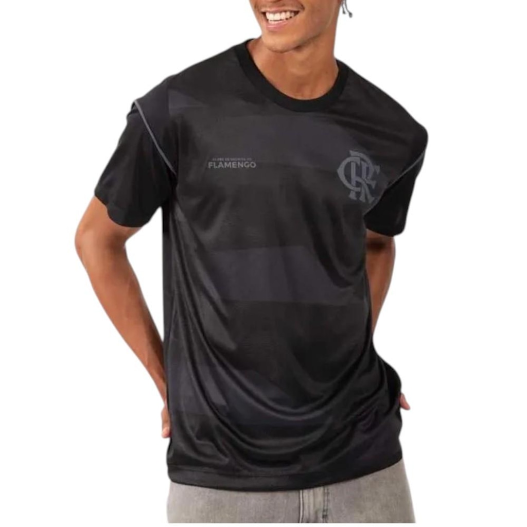 Camiseta do Flamengo Braziline Sinal Masculino