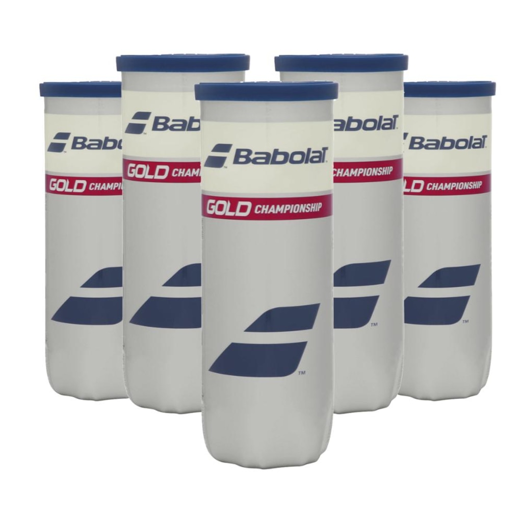 Bola de Tênis Babolat Gold Championship Pack - 5 Tubos