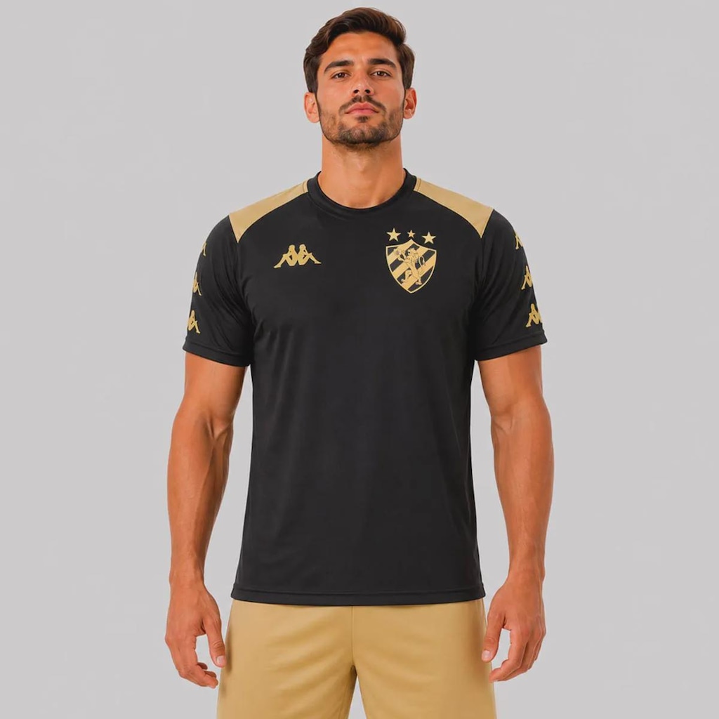Camiseta Kappa Sport Recife Supporter Banda Kut 2026 Masculina