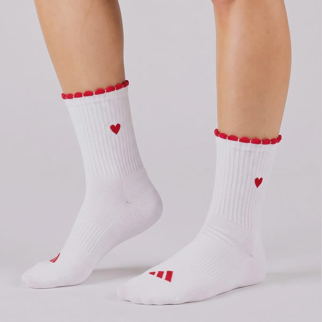 Kit Meia Adidas Gráfica - 3 Pares - Feminino