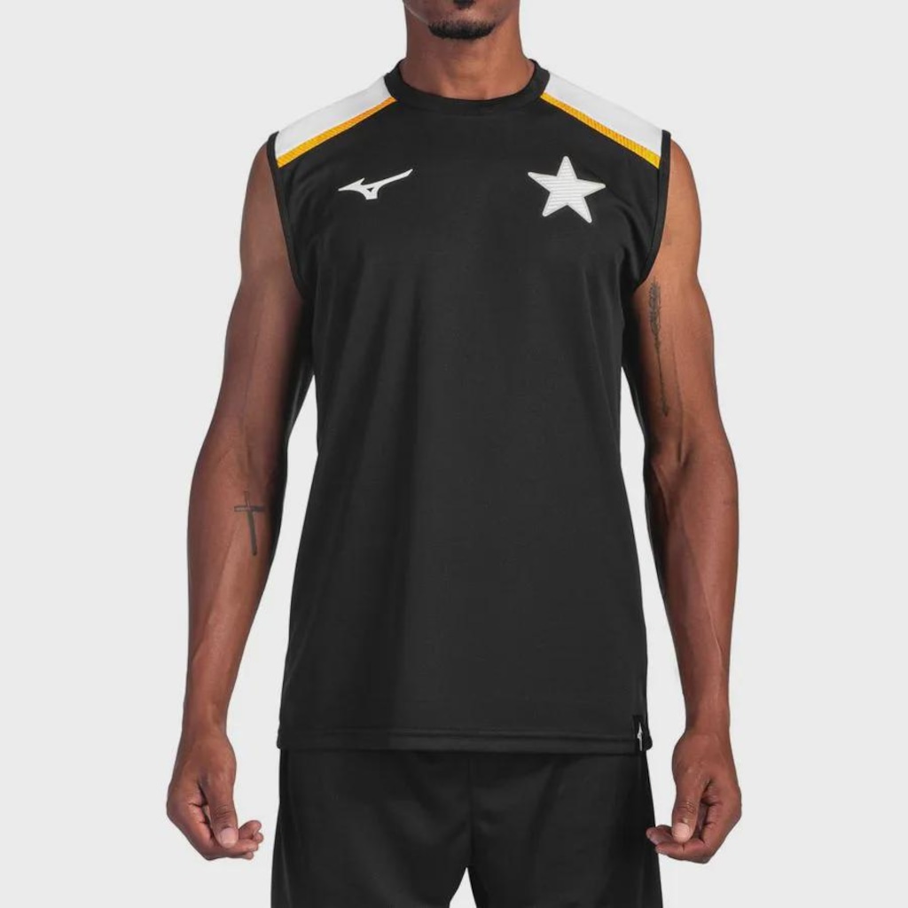 Camiseta Regata Mizuno de Treino Jogador Mizuno x Botafogo - Masculino