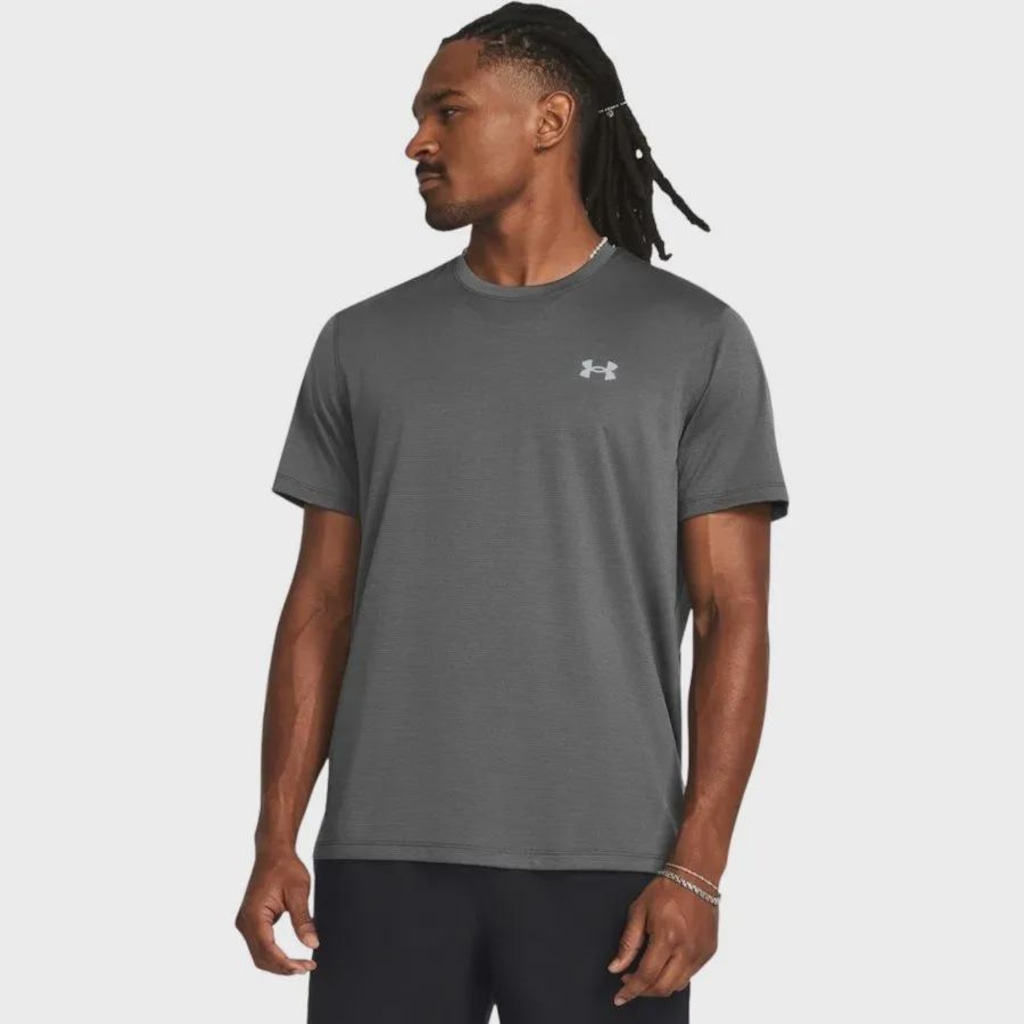 Camiseta de Corrida Under Armour Launch Masculina