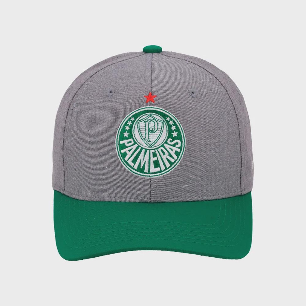 Boné Adulto Supercap do Palmeiras Aba Curva
