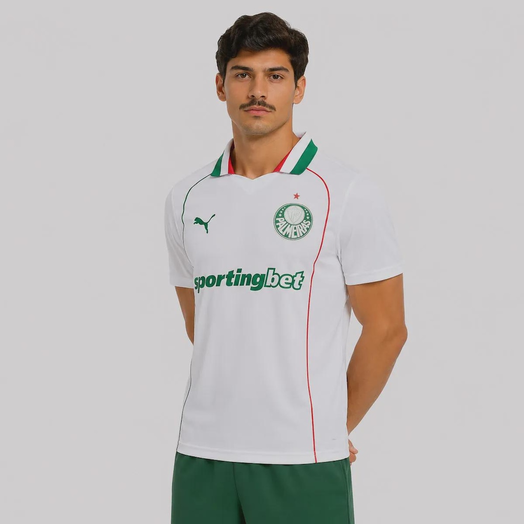 Imagem 3 do produto Camisa do Palmeiras II 26/27 Estádio Puma Masculina