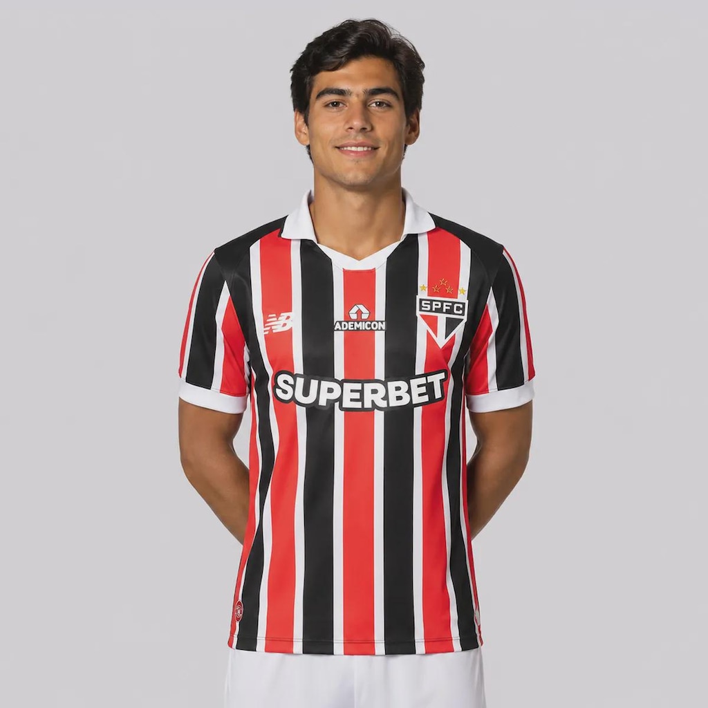 Camisa do São Paulo II 2026 New Balance Jogador Masculina