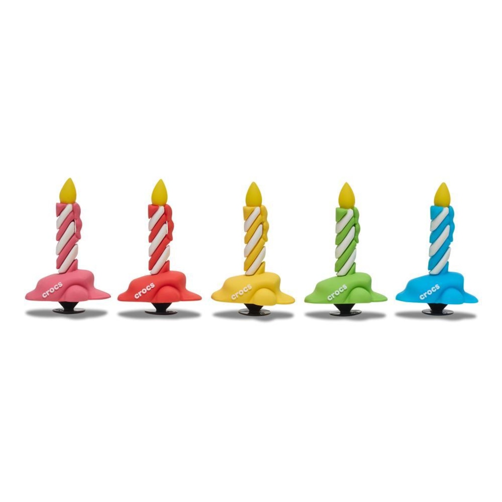Jibbitz™ Crocs Velas Coloridas Com Led Pack Com 5 Peças Único - Unissex