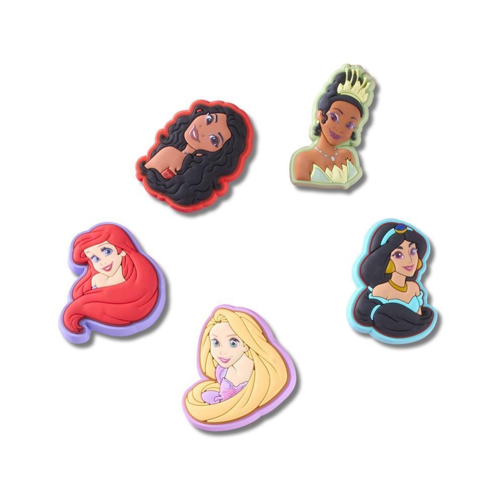 Jibbitz™ Crocs Princesas Da Disney Pack Com 5 Peças Único - Unissex
