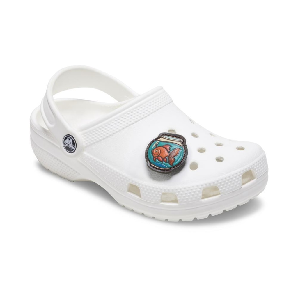 Imagem 3 do produto Jibbitz™ Crocs Peixe Dourado No Aquário Único - Unissex