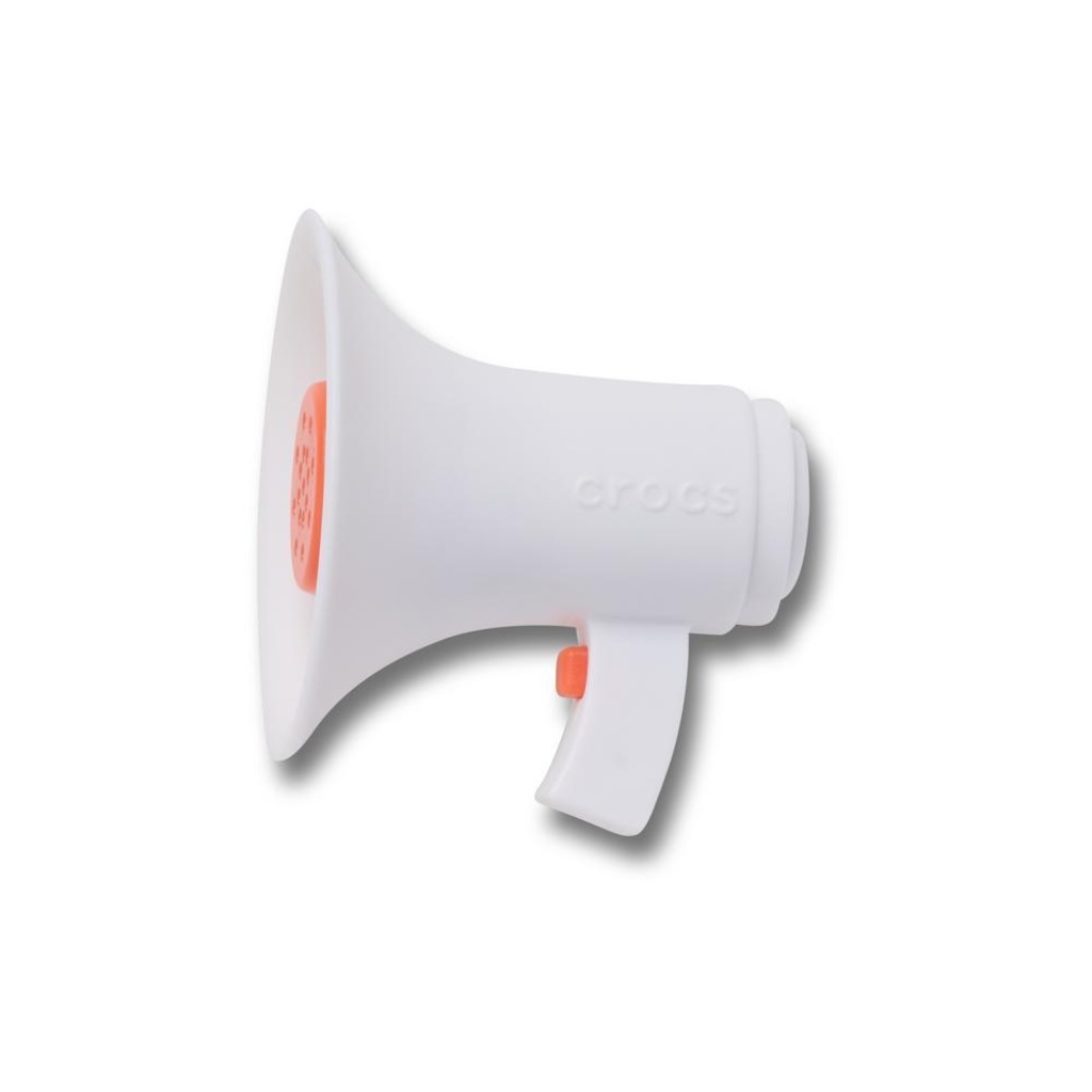 Jibbitz™ Crocs Megafone Grave Seu Som Único - Unissex