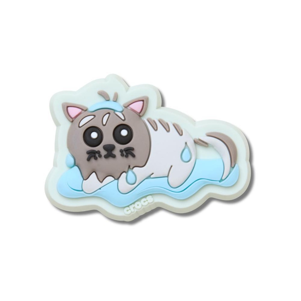 Jibbitz™ Crocs Gato Molhado Único - Unissex