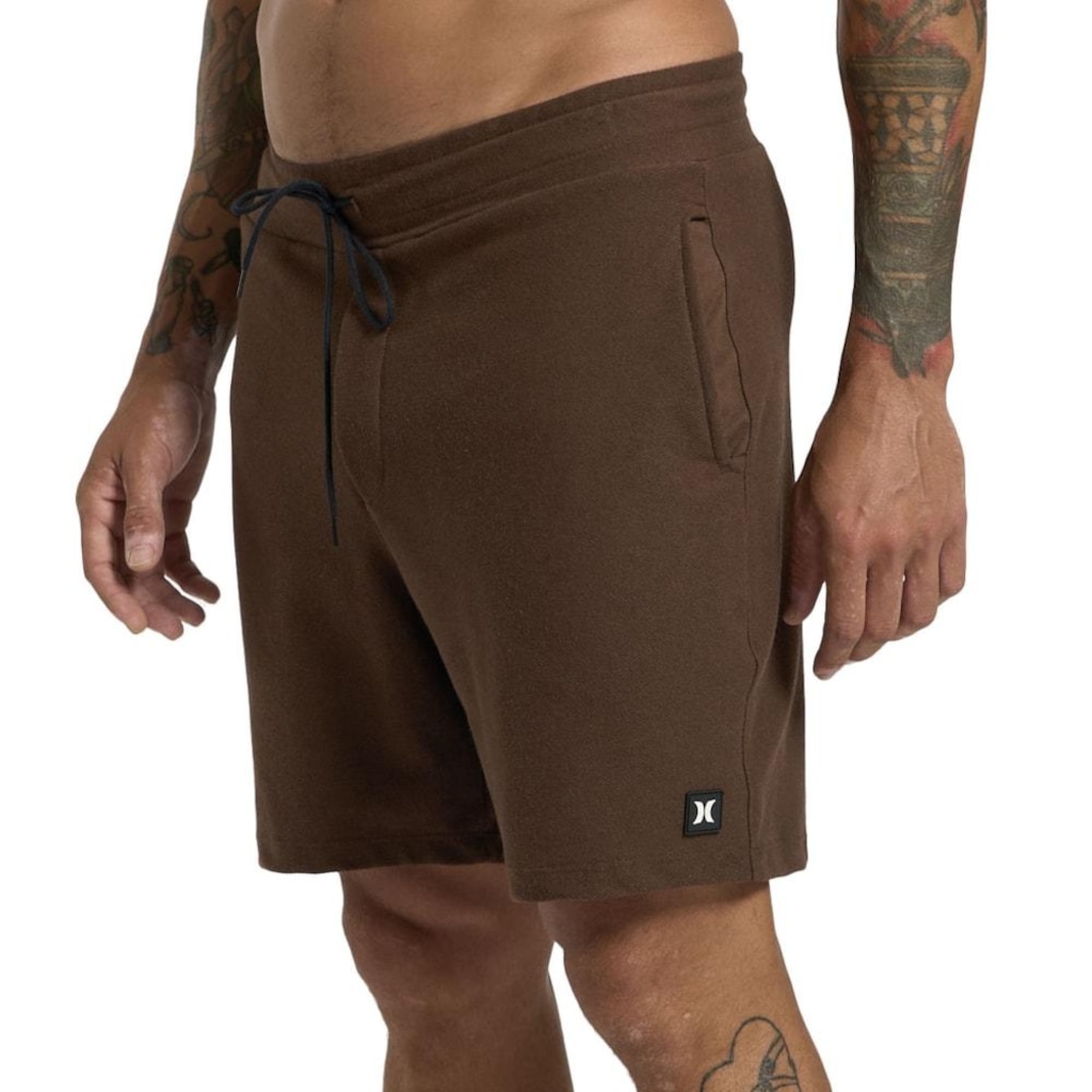 Bermuda de Moletom Hurley Diagonal Masculina
