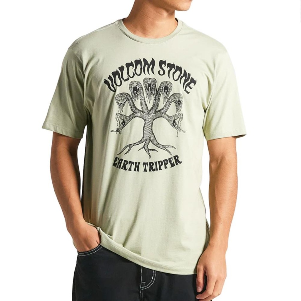 Camiseta Volcom Feeding Tree Masculina