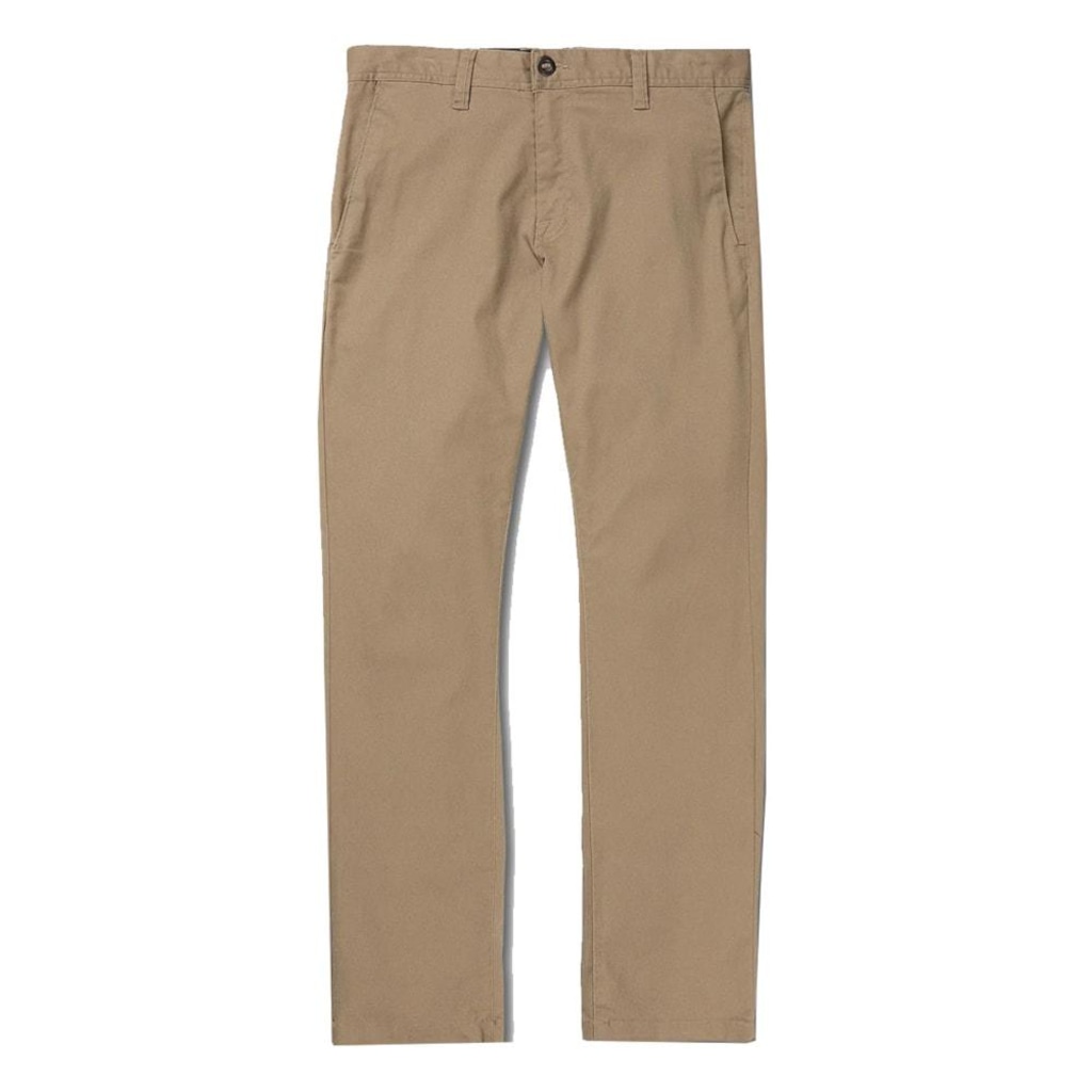 Calça Volcom Frickin Modern Stretch Khaki Masculina