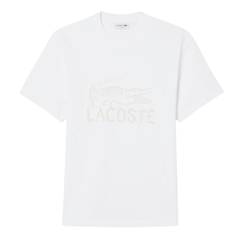 Imagem 4 do produto Camiseta Masculino Lacoste Estampada Blanc