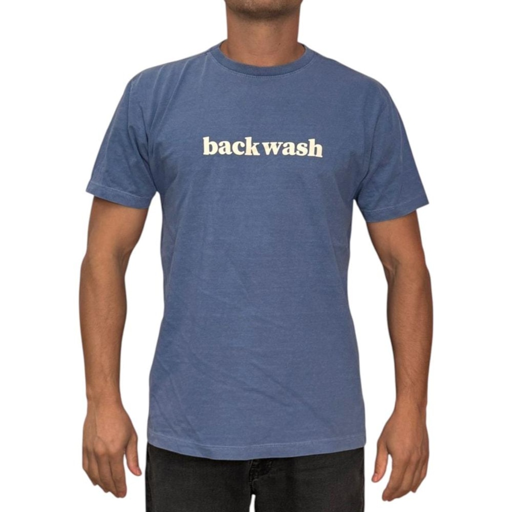 Camiseta Oversized Back Wash - Masculina