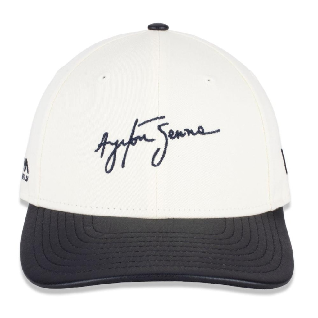 Imagem 2 do produto Bone New Era 9FORTY M-Crown Ayrton Senna Azul New Era Masculino