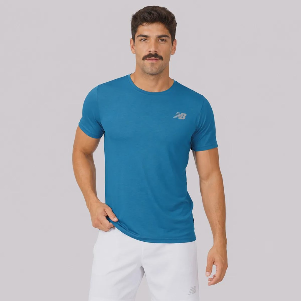 Camiseta New Balance Active Logo Masculina