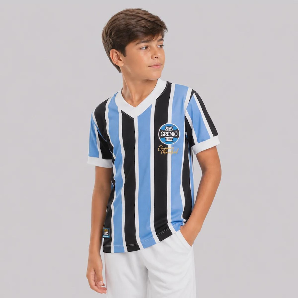 Imagem 3 do produto Camisa do Grêmio Retrô 1983 Infantil