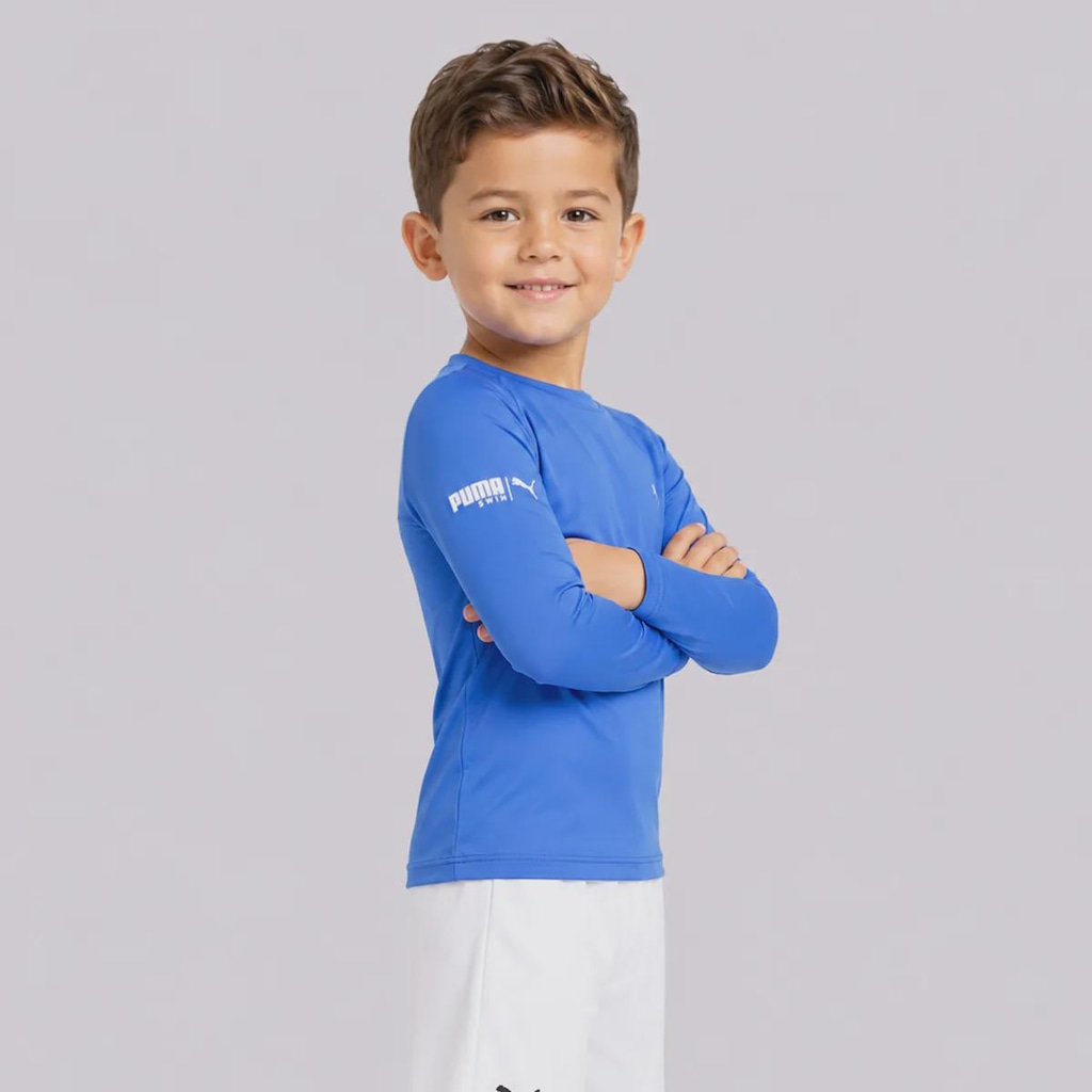 Imagem 2 do produto Camiseta Manga Longa Puma UV50+ Infantil