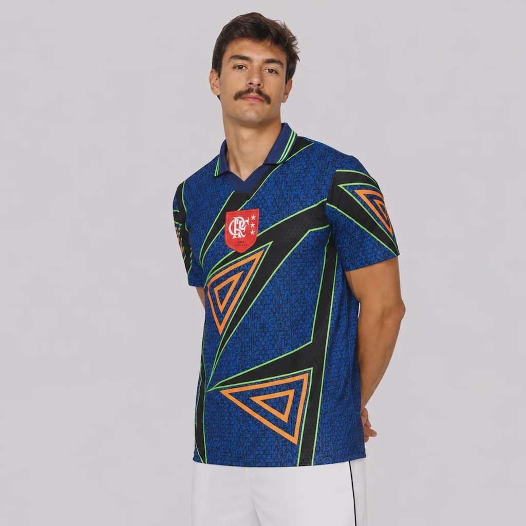 Imagem 3 do produto Camisa do Flamengo Retrô Goleiro 1996