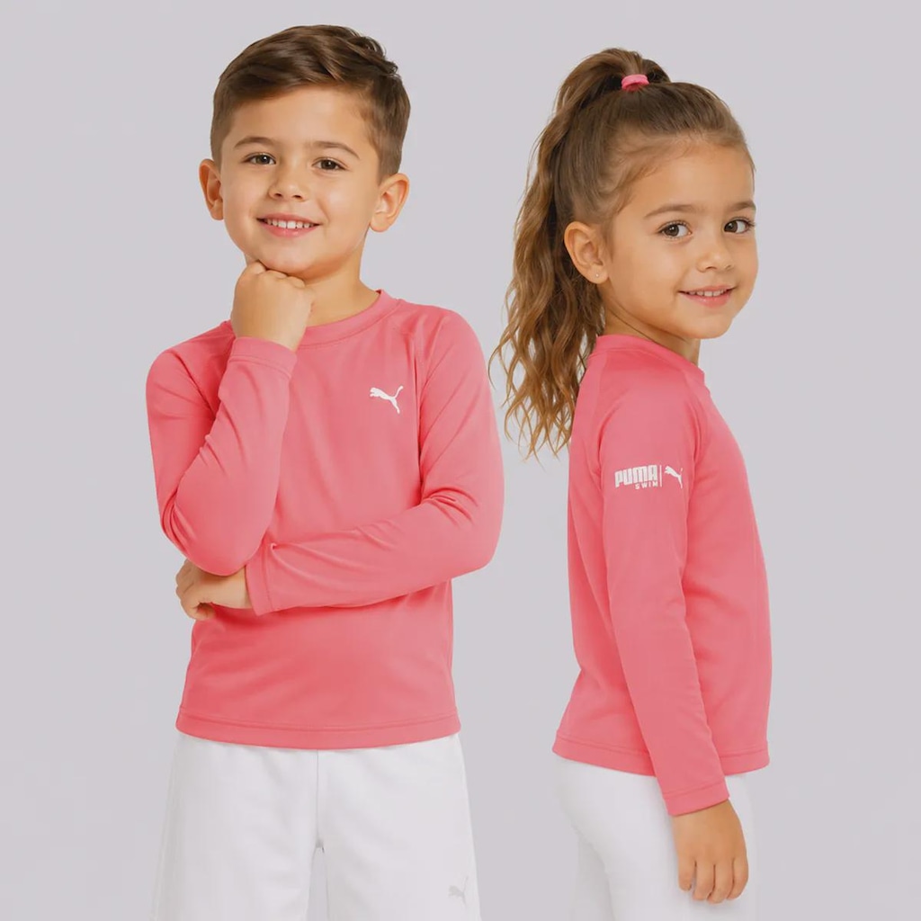 Imagem 2 do produto Camiseta Manga Longa Puma UV50+ Infantil